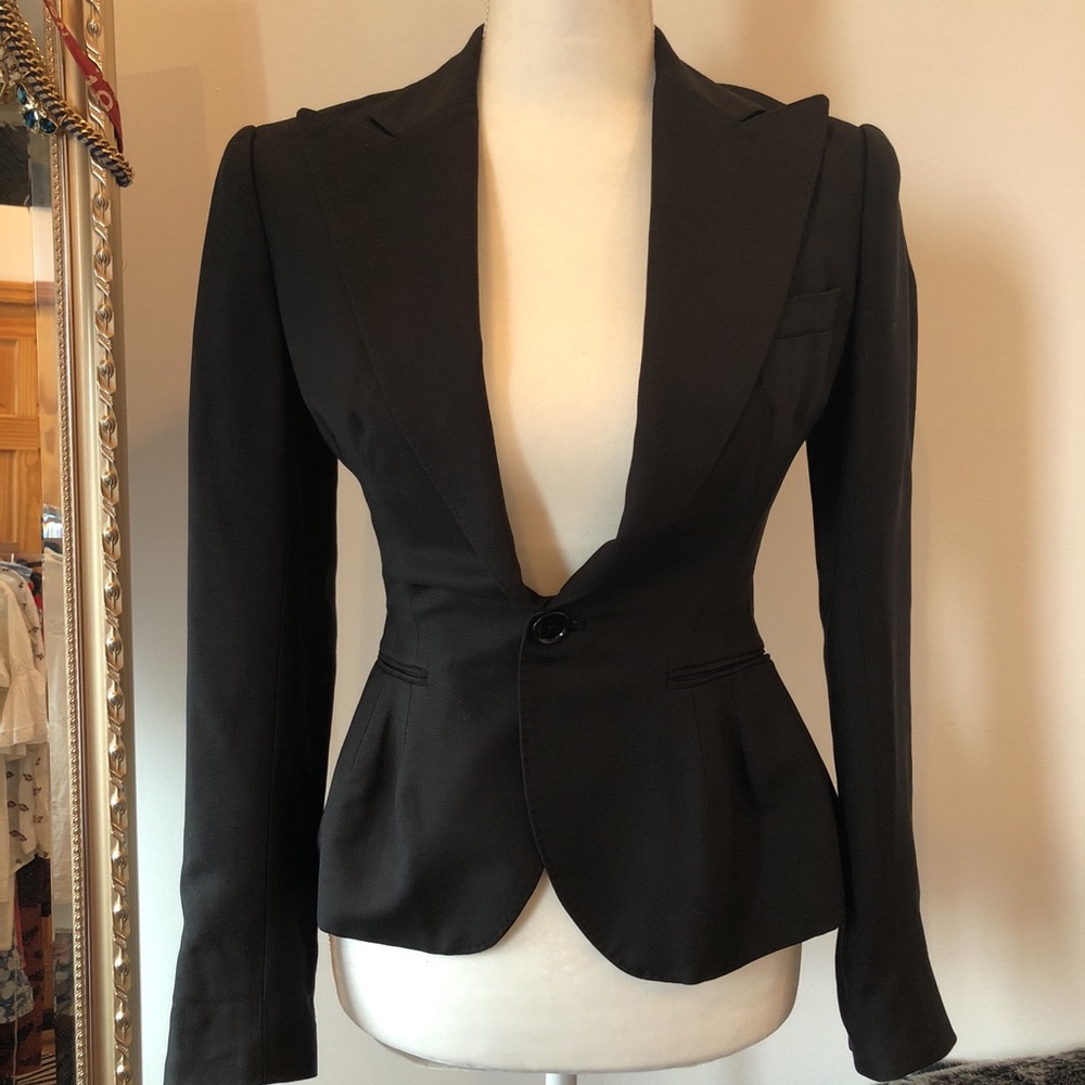 Ralph Lauren Collection vintage black blazer